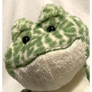 Ganz Webkinz 8" Green Spotted Frog HM142 With Code Stuffed Plush Toy
